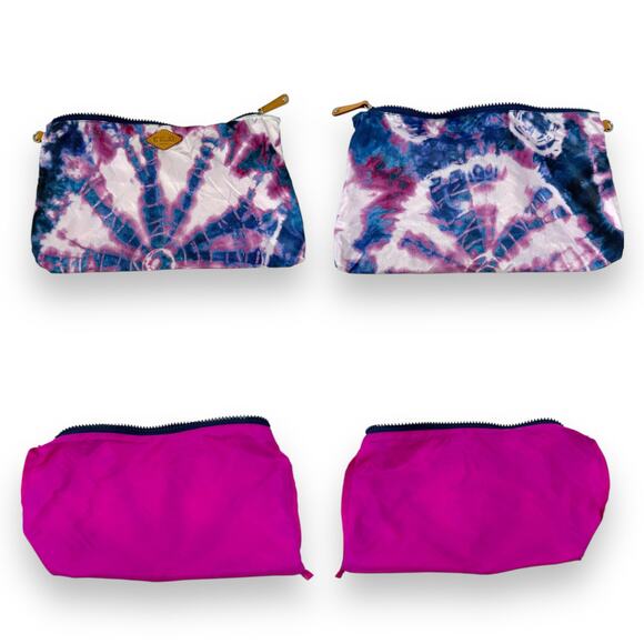 MZ Wallace Medium Metro Quilted Festival Print Blue Purple White Tote Bag - Picture 11 of 14